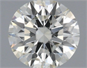 Natural Diamond 0.40 Carats, Round with Excellent Cut, I Color, SI2 Clarity and Certified by IGI