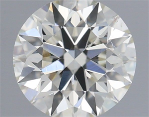 Foto Diamante Natural 0.41 quilates, Redondo , Color J, claridad SI2 y certificado IGI de