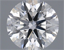 Natural Diamond 0.42 Carats, Round with Excellent Cut, E Color, SI1 Clarity and Certified by IGI