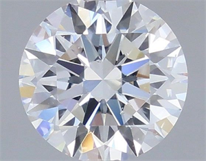 Foto Diamante Natural 0.53 quilates, Redondo , Color D, claridad SI1 y certificado IGI de