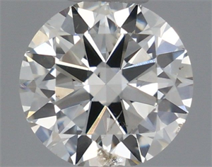 Picture of Natural Diamond 0.40 Carats, Round with Very Good Cut, I Color, SI2 Clarity and Certified by IGI