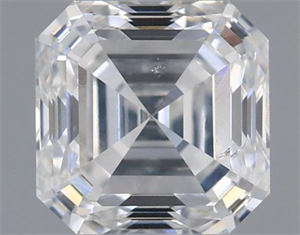 Picture of Natural Diamond 1.00 Carats, Asscher with  Cut, F Color, SI1 Clarity and Certified by IGI