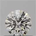 Diamante Natural 0.40 quilates, Redondo , Color J, claridad SI2 y certificado GIA