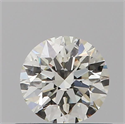 Diamante Natural 0.44 quilates, Redondo , Color K, claridad SI1 y certificado GIA
