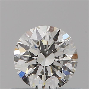 Picture of Natural Diamond 0.40 Carats, Round with Excellent Cut, G Color, VS2 Clarity and Certified by IGI