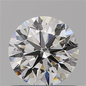 Picture of Natural Diamond 0.70 Carats, Round with Very Good Cut, F Color, SI1 Clarity and Certified by GIA