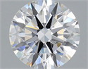 Del inventario de diamantes de laboratorio, 2.09 quilates, Redondo , Color F, claridad VVS2 y certificado IGI