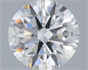 Lab Grown Diamond 2.14 Carats, Round with Ideal Cut, F Color, VVS2 Clarity and Certified by IGI