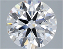 Lab Grown Diamond 2.34 Carats, Round with Ideal Cut, F Color, VS1 Clarity and Certified by IGI
