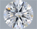 Del inventario de diamantes de laboratorio, 1.07 quilates, Redondo , Color D, claridad VVS2 y certificado IGI