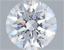 Del inventario de diamantes de laboratorio, 1.07 quilates, Redondo , Color D, claridad VVS2 y certificado IGI