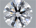 Del inventario de diamantes de laboratorio, 1.06 quilates, Redondo , Color D, claridad VVS2 y certificado IGI