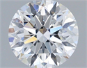 Del inventario de diamantes de laboratorio, 1.06 quilates, Redondo , Color D, claridad VVS2 y certificado IGI