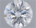 Del inventario de diamantes de laboratorio, 1.04 quilates, Redondo , Color E, claridad VVS1 y certificado IGI