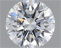 Lab Grown Diamond 1.06 Carats, Round with Ideal Cut, E Color, VVS1 Clarity and Certified by IGI
