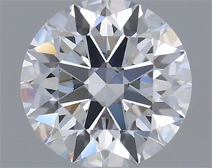 Picture of Lab Grown Diamond 1.06 Carats, Round with Ideal Cut, E Color, VVS1 Clarity and Certified by IGI