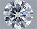 Del inventario de diamantes de laboratorio, 1.05 quilates, Redondo , Color D, claridad VVS2 y certificado IGI