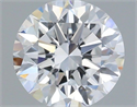 Del inventario de diamantes de laboratorio, 1.05 quilates, Redondo , Color D, claridad VVS2 y certificado IGI