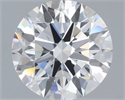 Del inventario de diamantes de laboratorio, 2.11 quilates, Redondo , Color F, claridad VVS2 y certificado IGI