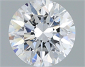 Del inventario de diamantes de laboratorio, 1.04 quilates, Redondo , Color D, claridad VVS2 y certificado IGI