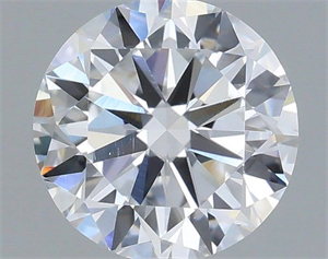 Picture of Lab Grown Diamond 0.99 Carats, Round with Very Good Cut, D Color, VVS2 Clarity and Certified by IGI