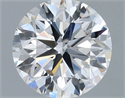 Del inventario de diamantes de laboratorio, 1.02 quilates, Redondo , Color D, claridad VVS2 y certificado IGI