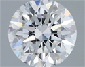 Del inventario de diamantes de laboratorio, 1.02 quilates, Redondo , Color D, claridad VVS2 y certificado IGI