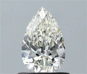 Picture of Natural Diamond 0.60 Carats, Pear with  Cut, J Color, VVS2 Clarity and Certified by IGI