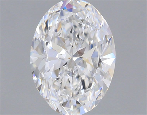Picture of Natural Diamond 0.70 Carats, Oval with  Cut, D Color, VS2 Clarity and Certified by GIA