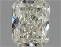 Natural Diamond 0.40 Carats, Radiant with  Cut, J Color, VS2 Clarity and Certified by GIA