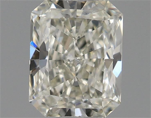 Picture of Natural Diamond 0.40 Carats, Radiant with  Cut, J Color, VS2 Clarity and Certified by GIA