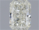 Natural Diamond 0.40 Carats, Radiant with  Cut, J Color, VVS1 Clarity and Certified by GIA