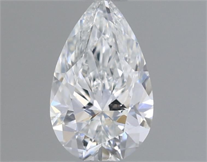 Picture of Natural Diamond 0.41 Carats, Pear with  Cut, D Color, SI1 Clarity and Certified by GIA