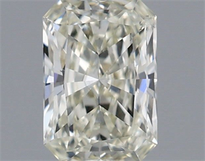 Picture of Natural Diamond 0.65 Carats, Radiant with  Cut, K Color, SI1 Clarity and Certified by GIA