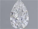 Natural Diamond 0.41 Carats, Pear with  Cut, E Color, VS1 Clarity and Certified by GIA