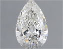 Diamante Natural 0.42 quilates, De pera , Color H, claridad VVS2 y certificado GIA