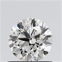 Natural Diamond 0.70 Carats, Round with Excellent Cut, I Color, SI1 Clarity and Certified by GIA