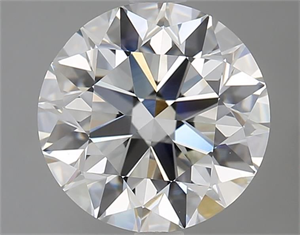 Picture of Natural Diamond 2.70 Carats, Round with Excellent Cut, G Color, VVS1 Clarity and Certified by IGI