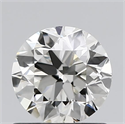Diamante Natural 0.90 quilates, Redondo , Color I, claridad VS1 y certificado GIA