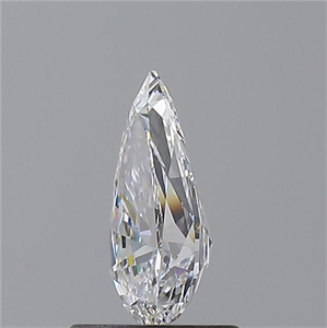 Picture of Natural Diamond 0.70 Carats, Pear with  Cut, D Color, VVS2 Clarity and Certified by GIA