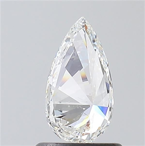 Picture of Natural Diamond 0.70 Carats, Pear with  Cut, G Color, VS2 Clarity and Certified by GIA