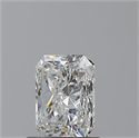 Natural Diamond 0.81 Carats, Radiant with  Cut, G Color, SI2 Clarity and Certified by GIA