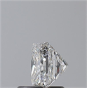 Natural Diamond 1.01 Carats, Princess with  Cut, F Color, I1 Clarity and Certified by GIA