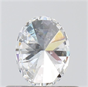 Natural Diamond 0.40 Carats, Oval with  Cut, E Color, VS1 Clarity and Certified by GIA
