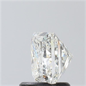 Natural Diamond 1.50 Carats, Princess with  Cut, J Color, SI2 Clarity and Certified by GIA