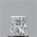 Natural Diamond 1.02 Carats, Princess with  Cut, H Color, VS1 Clarity and Certified by GIA