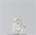 Natural Diamond 0.80 Carats, Princess with  Cut, H Color, VS1 Clarity and Certified by GIA