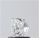 Natural Diamond 1.00 Carats, Princess with  Cut, F Color, SI2 Clarity and Certified by GIA