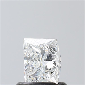 Picture of Natural Diamond 1.01 Carats, Princess with  Cut, E Color, VS2 Clarity and Certified by GIA