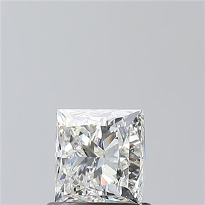 Picture of Natural Diamond 1.00 Carats, Princess with  Cut, I Color, SI2 Clarity and Certified by GIA